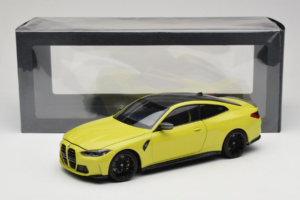 BMW M4 G82 Gul Återförsäljar Edition Minichamps 1:18 80435A51949-R1 Metall — bild 10 av 10