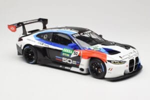 BMW M4 GT3 Ceccato Racing #50 T. Glock DTM Imola 2022 Minichamps 1:18 113222050 Metall — bild 6 av 8