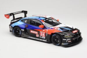 BMW M4 GT3 G82 #24 BMW Team RLL J. Edwards / M. Wittmann IMSA 2022 Minichamps 1:18 155222024 Metall — bild 4 av 6