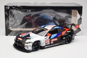 BMW M4 GT3 G82 #24 BMW Team RLL J. Edwards / M. Wittmann IMSA 2022 Minichamps 1:18 155222024 Metall — bild 6 av 6