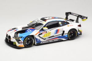 BMW M4 GT3 #46 V. Rossi / A. Farfus / M. Martin Team WRT 12 Hours of Bathurst 2023 Minichamps 1:18 113232146 Metall
