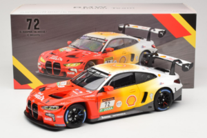 BMW M4 GT3 #72 D. Harper / M. Hesse / C. Weerts BMW M Team RMG 24 Hours of Nurburgring 2024 Minichamps 1:18 113242072 Metall — bild 8 av 8