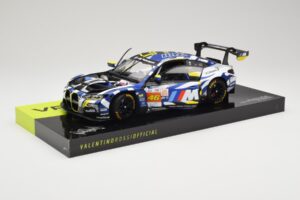 BMW M4 GT3 Team WRT #46 V. Rossi / A. Al-Harthy / M. Martin DNF 24 Hours of Le Mans 2024 Minichamps 1:18 113242446 Metall — bild 3 av 8