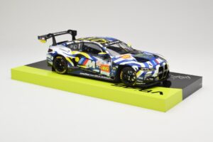 BMW M4 GT3 Team WRT #46 V. Rossi / A. Al-Harthy / M. Martin DNF 24 Hours of Le Mans 2024 Minichamps 1:18 113242446 Metall — bild 6 av 8