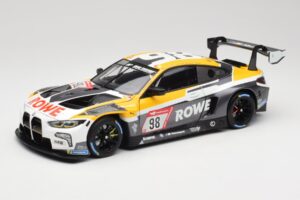 BMW M4 GT3 #98 M. Wittmann / S. van der Linde Rowe Racing ADAC 24h Nurburgring 2023 Minichamps 1:18 113232098 Metall