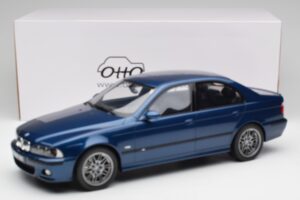 BMW M5 E39 Avus Blå Otto 1:12 G073 Resin — bild 6 av 6