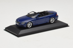 BMW M6 E64 Cabriolet Blue Metallic Minichamps 1:43 BMW017 Metall — bild 2 av 4