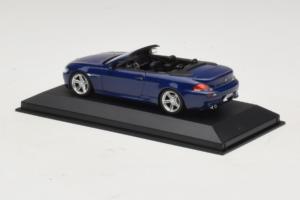 BMW M6 E64 Cabriolet Blue Metallic Minichamps 1:43 BMW017 Metall — bild 3 av 4