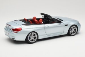 BMW M6 F12 Cabriolet Silverstone Silver Paragon 1:18 8043225656 Metall — bild 3 av 8