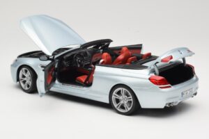 BMW M6 F12 Cabriolet Silverstone Silver Paragon 1:18 8043225656 Metall — bild 5 av 8