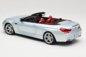 BMW M6 F12 Cabriolet Silverstone Silver Paragon 1:18 8043225656 Metall — bild 7 av 8
