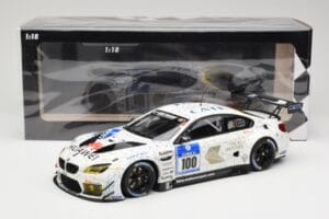 BMW M6 GT3 F13 #100 Schubert Motorsport J. Edwards / J. Klingmann 24h Nurburgring 2016 Minichamps 1:18 155162611 Metall — bild 6 av 6