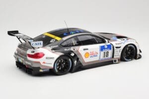 BMW M6 GT3 F13 #18 Schubert Motorsport A. Farfus / J. Krohn 24h Nurburgring 2016 Minichamps 1:18 155162618 Metall — bild 2 av 6