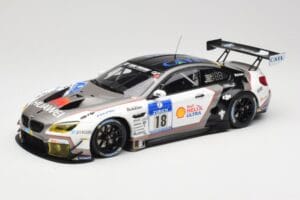 BMW M6 GT3 F13 #18 Schubert Motorsport A. Farfus / J. Krohn 24h Nurburgring 2016 Minichamps 1:18 155162618 Metall