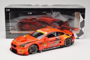 BMW M6 GT3 F13 #55 Autobacs Racing Team R. Takagi / K. Kobayashi Super GT Series 2016 Minichamps 1:18 155162655 Metall — bild 6 av 6