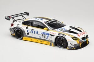BMW M6 GT3 F13 #98 Rowe Racing M. Palttala / N. Catsburg 2nd Place 24 Hours of Nurburgring 2017 Minichamps 1:18 155172698 Met — bild 4 av 6
