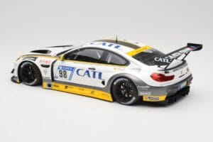 BMW M6 GT3 F13 #98 Rowe Racing M. Palttala / N. Catsburg 2nd Place 24 Hours of Nurburgring 2017 Minichamps 1:18 155172698 Met — bild 5 av 6