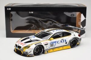 BMW M6 GT3 F13 #98 Rowe Racing M. Palttala / N. Catsburg 2nd Place 24 Hours of Nurburgring 2017 Minichamps 1:18 155172698 Met — bild 6 av 6