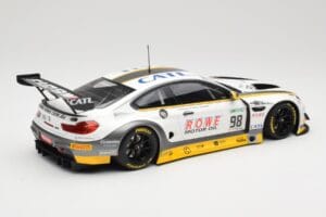 BMW M6 GT3 F13 #98 Rowe Racing T. Blomqvist / N. Catsburg 24 Hours of Spa 2017 Minichamps 1:18 155172688 Metall — bild 2 av 6