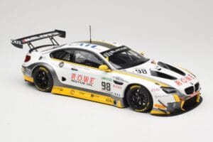 BMW M6 GT3 F13 #98 Rowe Racing T. Blomqvist / N. Catsburg 24 Hours of Spa 2017 Minichamps 1:18 155172688 Metall — bild 4 av 6