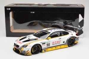 BMW M6 GT3 F13 #98 Rowe Racing T. Blomqvist / N. Catsburg 24 Hours of Spa 2017 Minichamps 1:18 155172688 Metall — bild 6 av 6