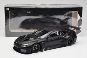 BMW M6 GT3 F13 Plain Body Version Matte Black Minichamps 1:18 155162610 Metall — bild 6 av 6