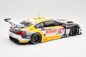 BMW M6 GT3 Rowe Racing #98 M. Wittmann / T. Blomqvist / P. Eng 4th Place 24 Hours Nurburgring 2020 Minichamps 1:18 155202698  — bild 2 av 6