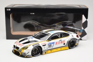 BMW M6 GT3 Rowe Racing #99 M. Basseng / M. Martin 24 Hours Nurburgring 2017 Minichamps 1:18 155172699 Metall — bild 6 av 6