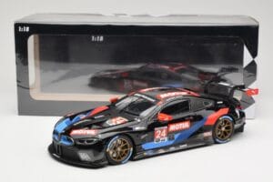 BMW M8 GTE RLL Racing #24 J. Edwards / J. Krohn IMSA GP Road Atlanta 2020 Minichamps 1:18 155202994 Metall — bild 6 av 6