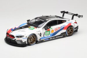 BMW M8 GTE #81 Team MTEK M. Tomczyk / N. Catsburg / N. Yelloly 24 Hours of Le Mans 2018 Minichamps 1:18 155182981 Metall