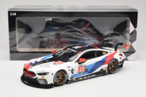 BMW M8 GTE Team RLL C. De Phillippi / B. Auberlen 2nd in Class 12 Hours of Sebring 2018 Minichamps 1:18 155182925 Metall — bild 6 av 6