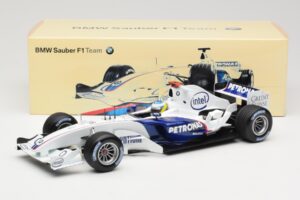 BMW Sauber F1.06 #16 N. Heidfeld Launch Version 2006 Minichamps 1:18 80430413183 Metall — bild 6 av 6