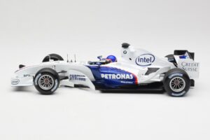 BMW Sauber F1.06 #17 J. Villeneuve Launch Version 2006 Minichamps 1:18 80430413184 Metall — bild 3 av 6