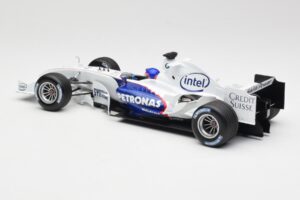 BMW Sauber F1.06 #17 J. Villeneuve Launch Version 2006 Minichamps 1:18 80430413184 Metall — bild 5 av 6