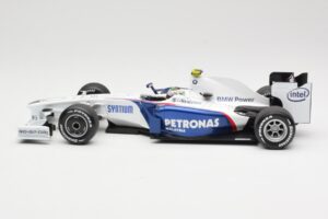 BMW Sauber F1.09 #6 N. Heidfeld Launch Version 2009 Minichamps 1:18 80432154856 Metall — bild 3 av 7