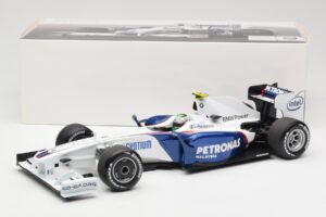 BMW Sauber F1.09 #6 N. Heidfeld Launch Version 2009 Minichamps 1:18 80432154856 Metall — bild 7 av 7