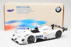 BMW V12 LMR LMP #15 P. Martini / Y. Dalmas / J. Winkelhock 24 Hours of Le Mans Winner 1999 Minichamps 1:18 80430009338 Metall — bild 6 av 6