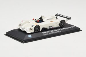 BMW V12 LMR LMP1 #42 Beck's T. Kristensen / J. Lehto / J. Müller 24 Hours of Le Mans 1999 Minichamps 1:43 80429418139 Metall — bild 2 av 4