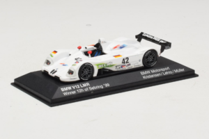 BMW V12 LMR #42 T. Kristensen / J.J. Lehto / J. Muller 24 Hours of Le Mans 1999 Minichamps 1:43 80429418137 Metall — bild 2 av 5