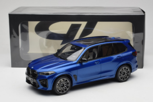 BMW X5 M F95 Competition Marina Bay Blue Metallic GT Spirit 1:18 GT967 Resin — bild 6 av 6