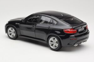 BMW X6 M E71 Svart Bburago 1:18 18-12081 Metall — bild 7 av 8
