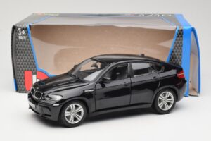 BMW X6 M E71 Svart Bburago 1:18 18-12081 Metall — bild 8 av 8