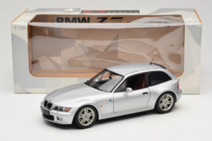 BMW Z3 Coupe 2.8 Silver UT Models 1:18 20421 Metall — bild 8 av 8