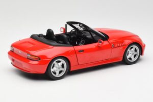 BMW Z3 E36/7 Cabriolet Röd UT Models 1:18 180024330 Metall — bild 3 av 8