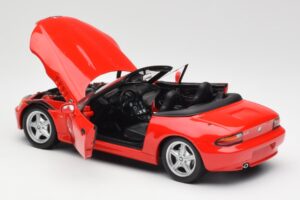 BMW Z3 E36/7 Cabriolet Röd UT Models 1:18 180024330 Metall — bild 5 av 8