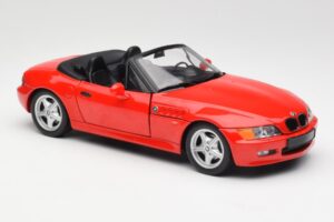 BMW Z3 E36/7 Cabriolet Röd UT Models 1:18 180024330 Metall — bild 6 av 8