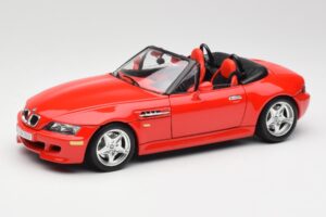 BMW Z3 E36/7 Roadster Röd Bburago 1:18 3349 Metall