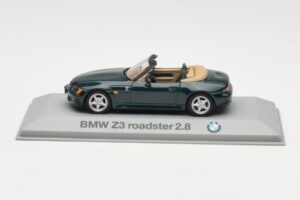 BMW Z3 Roadster 2.8 Mörkgrön Minichamps 1:43 80429421514 Metall