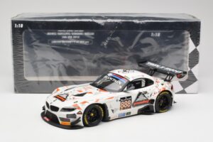 BMW Z4 E89 GT3 #888 Triple Eight Racing L. Mowle / J. Ratcliffe 24 Hours of Spa 2015 Minichamps 1:18 151152388 Metall — bild 6 av 6