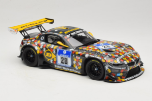 BMW Z4 GT3 #28 Team Walkenhorst J. Stuck / Sandritter ADAC 24 Hours Nurburgring 2014 Minichamps 1:18 151142328 Metall — bild 4 av 6